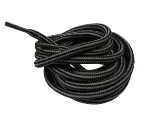 Çift Renk Yuvarlak Bot Bağcığı K350 120cm 1 Çift Kahve Bej