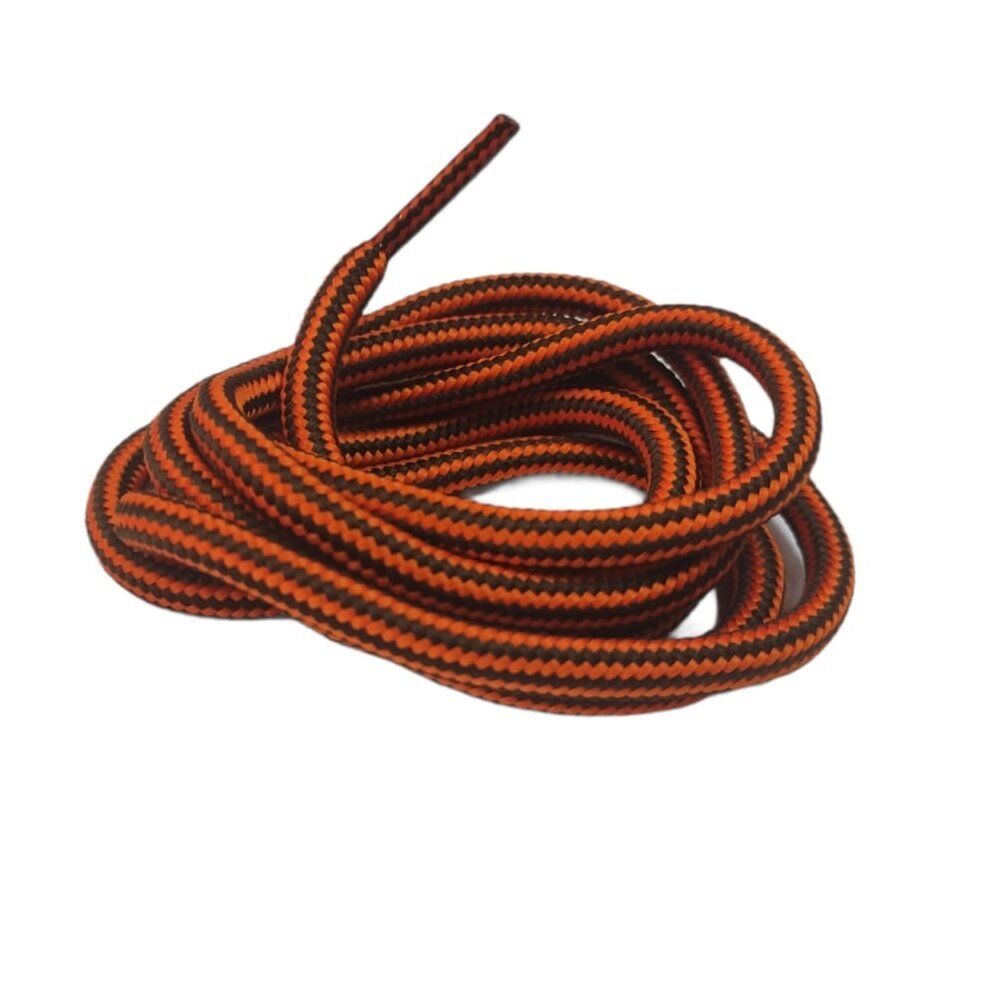 Çift Renk Yuvarlak Bot Bağcığı K350 120cm 1 Çift Açık Taba