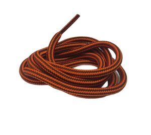 Çift Renk Yuvarlak Bot Bağcığı K350 120cm 1 Çift Açık Taba