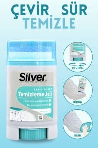 SİLVER Spor Ayakkabı Temizleme Jeli Deri Ve Sneaker Leke Çıkarıcı Yenileyici 50 ml 1 Adet