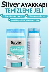 SİLVER Spor Ayakkabı Temizleme Jeli Deri Ve Sneaker Leke Çıkarıcı Yenileyici 50 ml 1 Adet