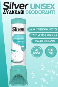 SİLVER Ayakkabı Deodorantı + Ultra Beyaz Ayakkabı Boyası + Fırçalı Temizleme Köpüğü