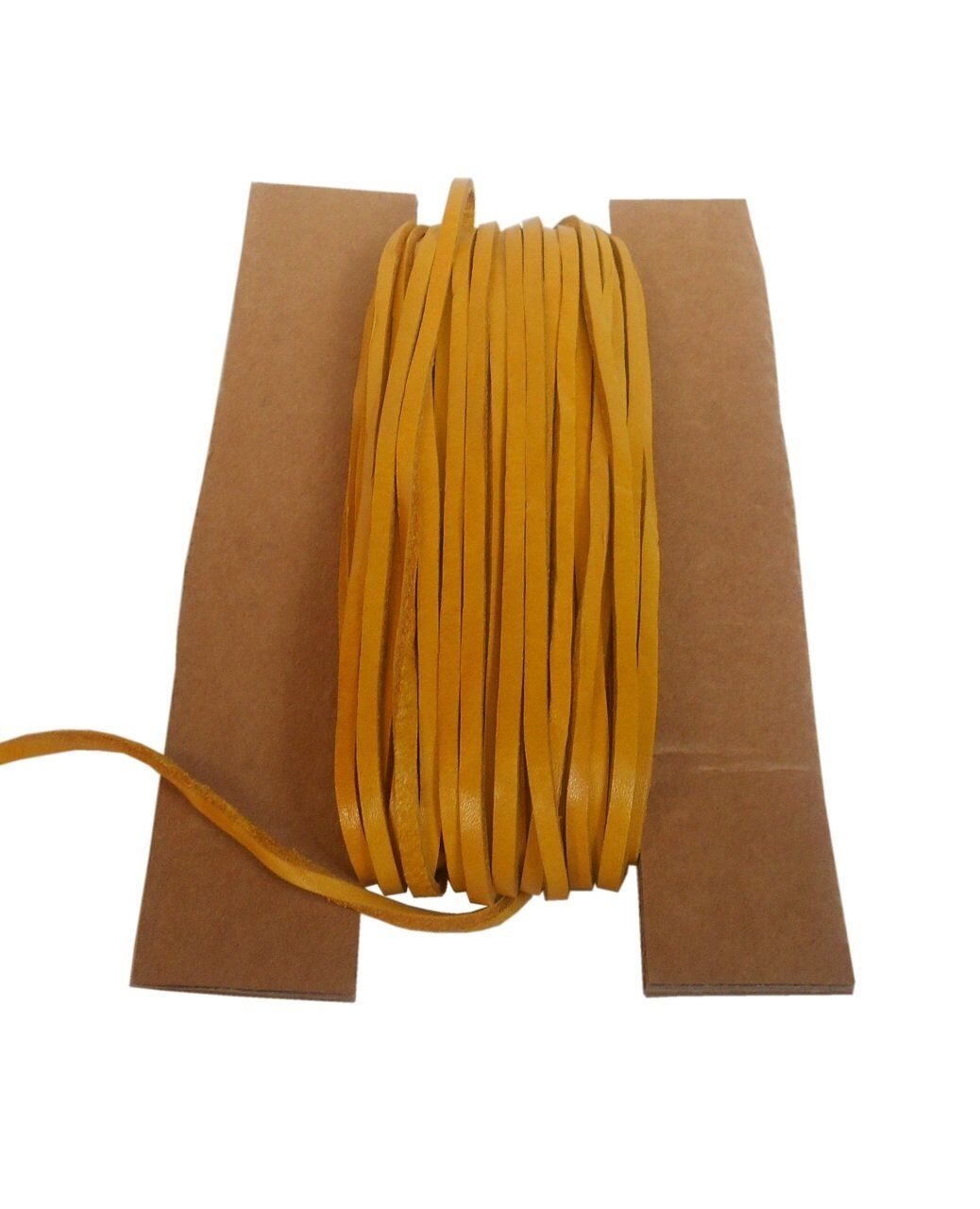 Deri Ayakkabı Bağcığı 1 mt Sarı