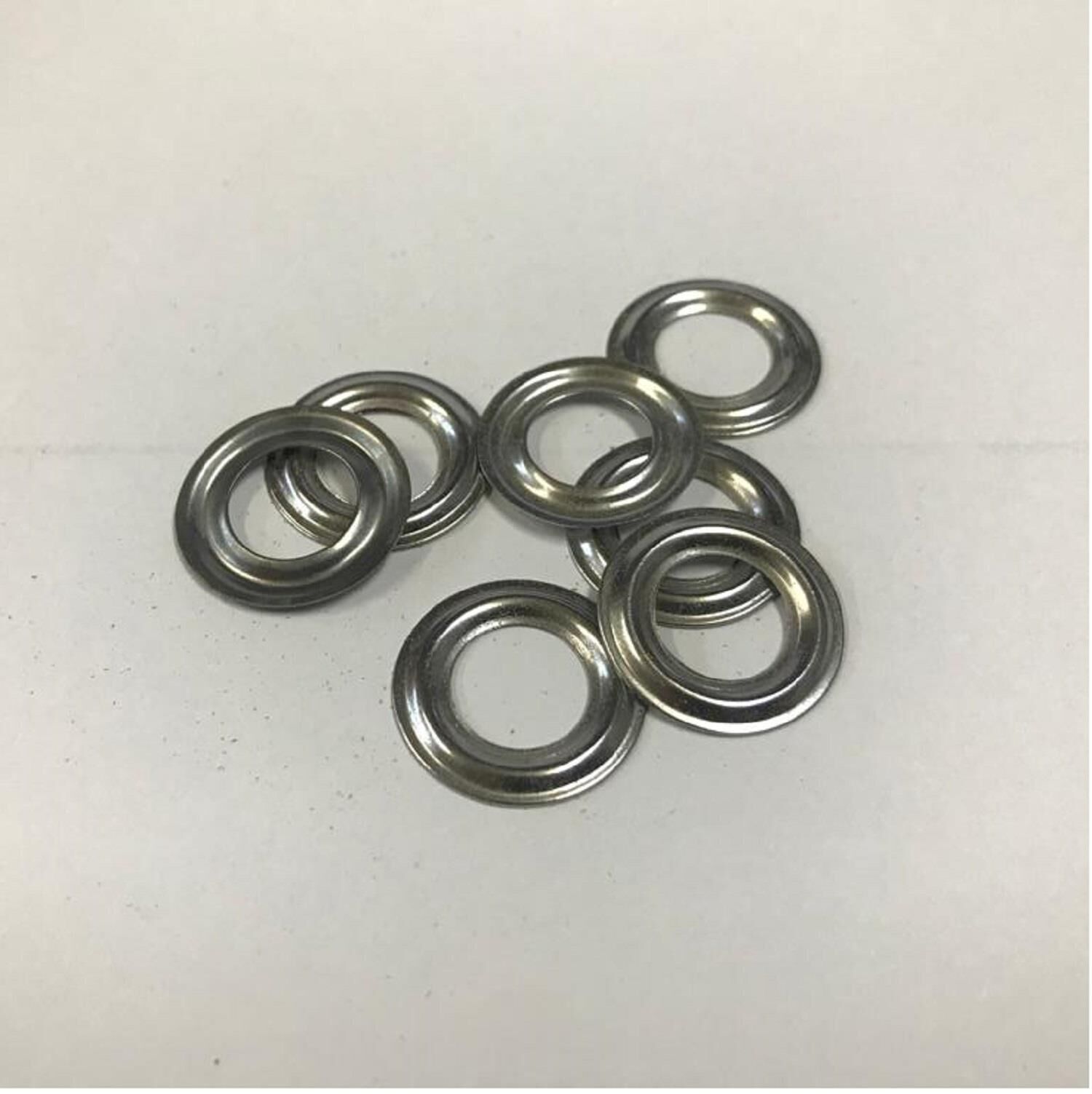 Kuşgözü İçin Metal Pul 24 no 40 Adet   (Kuşgözü Dahil Değildir) Nikel