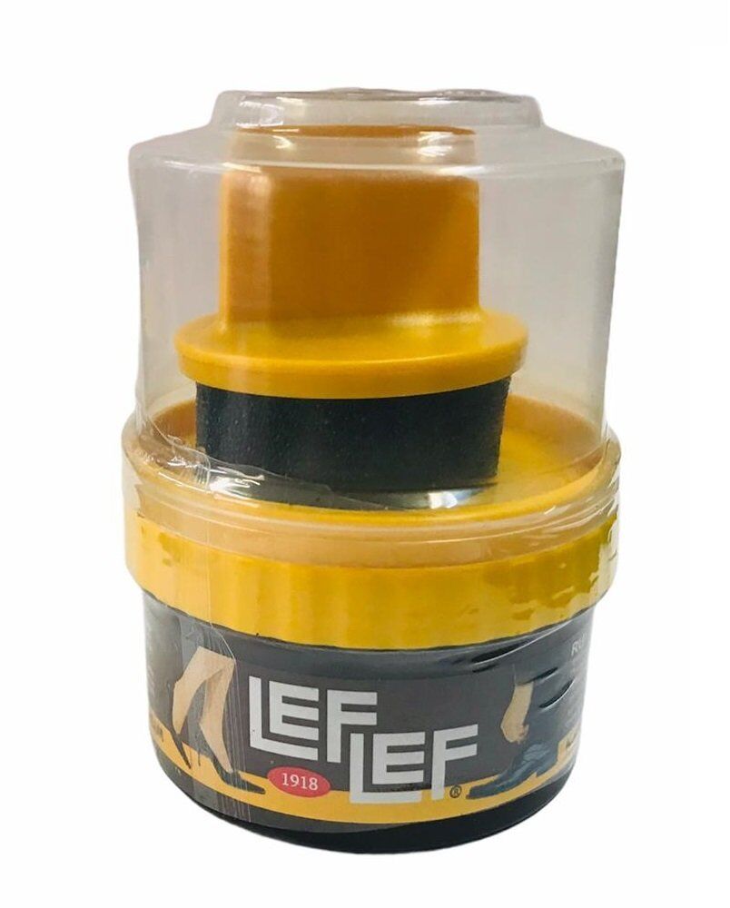 TOPTAN Leflef Hazır Krem Ayakkabı Boyası 60ml 12 Adet Koyu Kahve