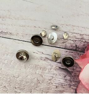 18mm TROKLU Çanta Mıknatısı 10 Takım Deri El Aleti