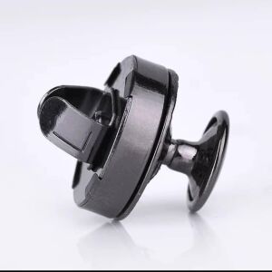 SRTfootcare 18mm TROKLU Çanta Mıknatısı 10 Takım Deri El Aleti Siyah Nikel