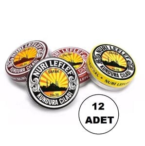 TOPTAN LefLef Klasik Ayakkabı Cilası 95ML 12 Adet