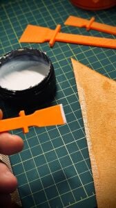 LeMood'O 2 li Yapıştırıcı Sürme Spatulası  Deri El Aletleri