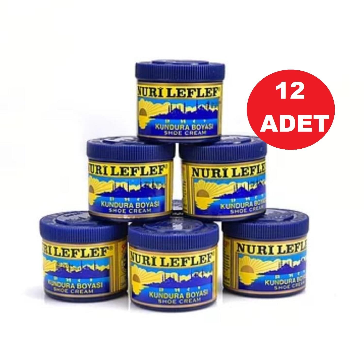 TOPTAN LefLef Klasik Ayakkabı Boyası 200 ml 12 Adet