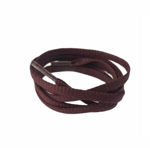Mumlu Ayakkabı Bağı Yassı K915 120cm 1 Çift Bordo