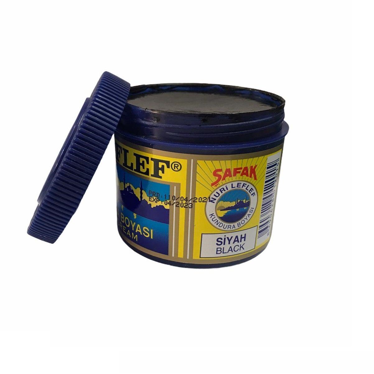 TOPTAN LefLef Klasik Ayakkabı Boyası 200 ml 12 Adet Siyah