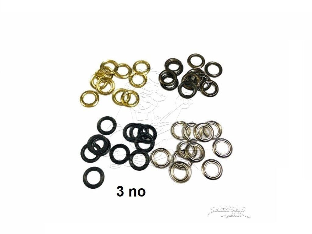 TOPTAN Kapsül Kuşgözü İçin Metal Pul 3 no 5000 Adet (Kapsül Dahil Değildir)