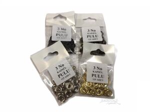 TOPTAN Kapsül Kuşgözü İçin Metal Pul 3 no 5000 Adet (Kapsül Dahil Değildir)
