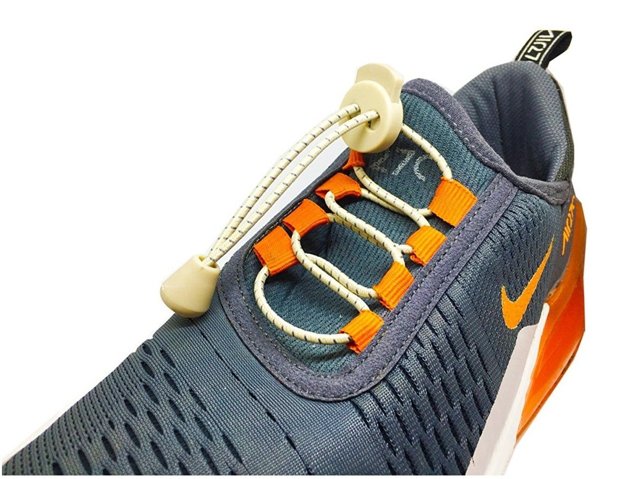 LUCKY KIRÇIRLI Yuvarlak KİLİTLİ Bağcık 100 cm Bej