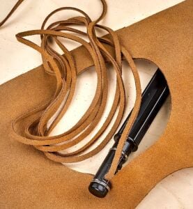 Dönerek Deri Sırım Kesme Bıçağı + 3 Yedek Deri El Aleti