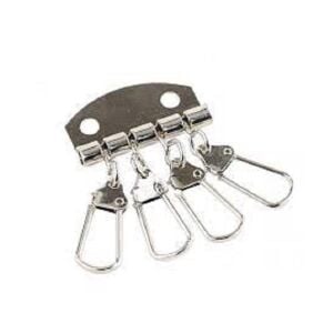 4 Kancalı Anahtarlık Tokası 1 Adet Deri El Aleti