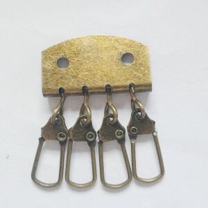 4 Kancalı Anahtarlık Tokası 1 Adet Deri El Aleti