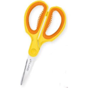 GIPTA KUT UCLU KAYDIRMAZ PLASTIK SAPLI COCUK MAKAS K706  1 Adet