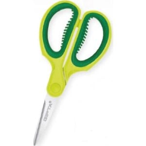 GIPTA KUT UCLU KAYDIRMAZ PLASTIK SAPLI COCUK MAKAS K706  1 Adet