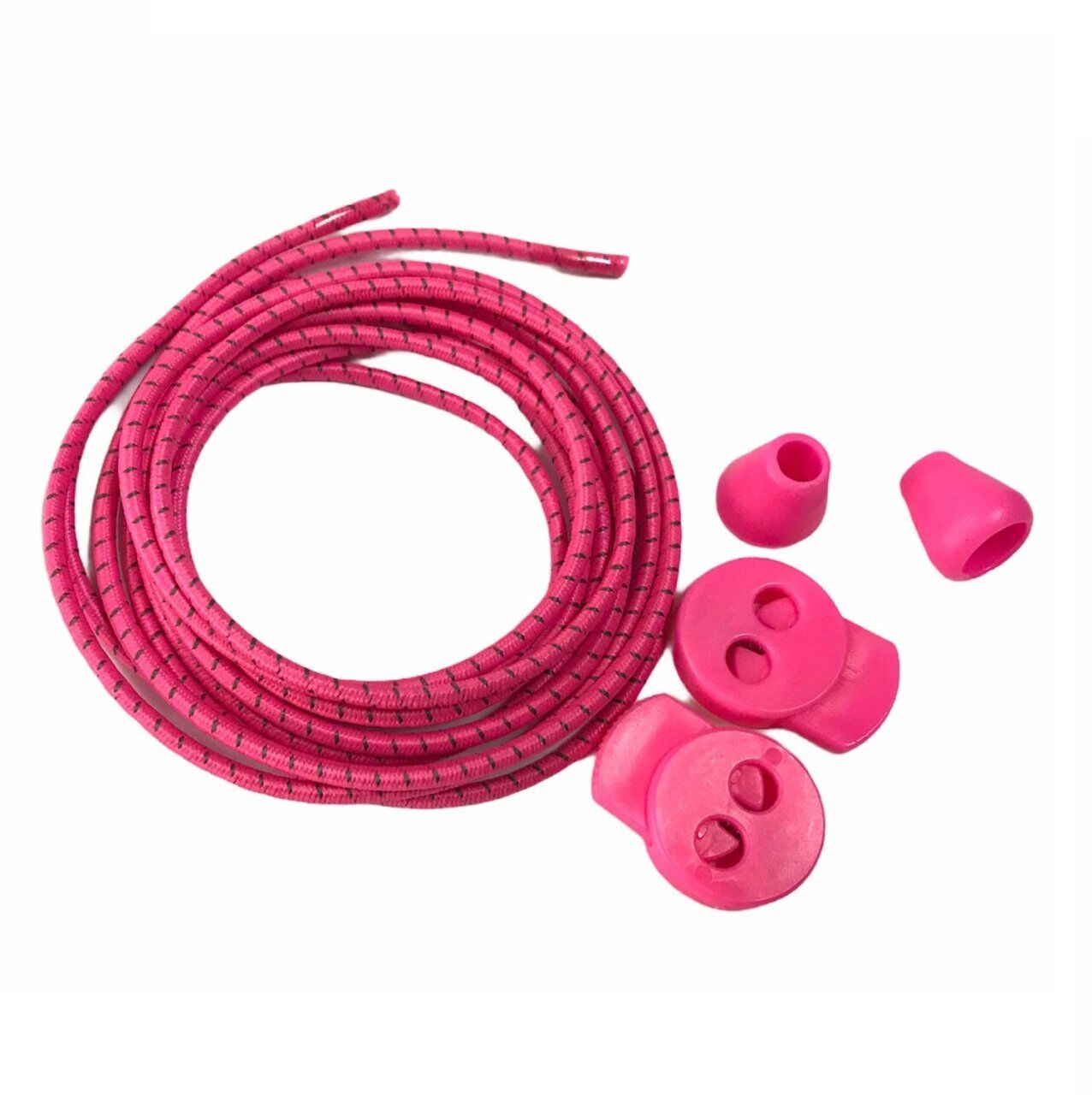 LUCKY KIRÇIRLI Yuvarlak KİLİTLİ Bağcık 100 cm Pembe