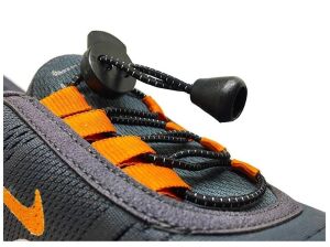 LUCKY KIRÇIRLI Yuvarlak KİLİTLİ Bağcık 100 cm Siyah