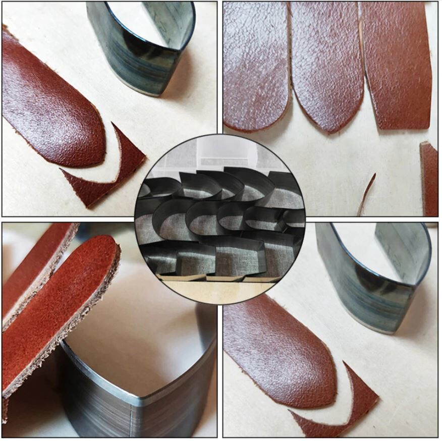 Kemer Ucu Kesme Bıçağı 3 lü Set, 18 Parça Deri El Aleti