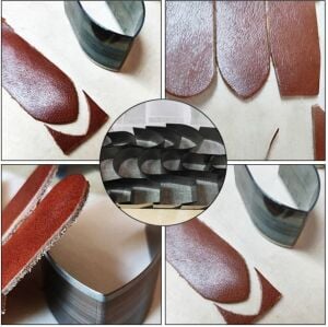 Kemer Ucu Kesme Bıçağı 3 lü Set, 18 Parça Deri El Aleti