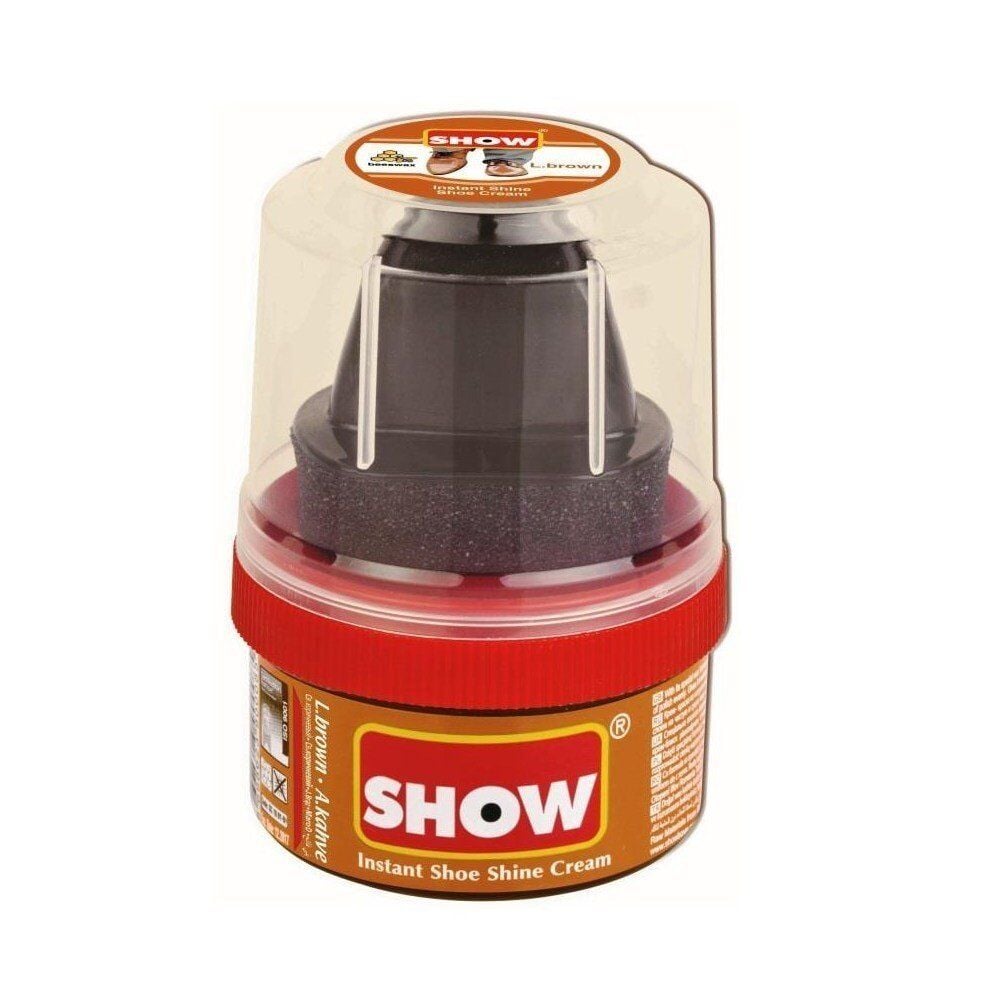 Show Krem Ayakkabı Boyası 50 gr 1 Adet Açık Kahve
