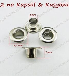 TOPTAN Kuşgözü 2 no 5000 Adet (Alt Pul Dahil Değildir)