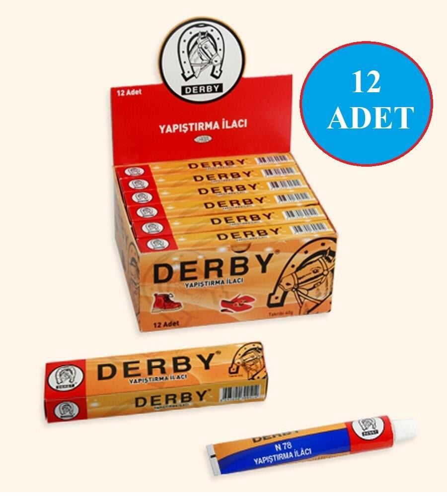 TOPTAN Derby Tüp Yapıştırıcı 40gr 12 Adet