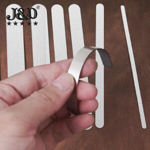 Deri Bileklik Şekillendirici Alüminyum Metal 11mm X 14,5cm 1 Adet