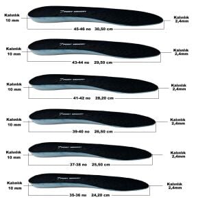 DeryLife 7 Nokta Memory Yumuşak Taban 37-38