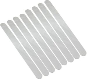 SRTfootcare Deri Bileklik Şekillendirici Alüminyum Metal 11mm X 16,5cm 1 Adet