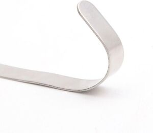 SRTfootcare Deri Bileklik Şekillendirici Alüminyum Metal 11mm X 16,5cm 1 Adet