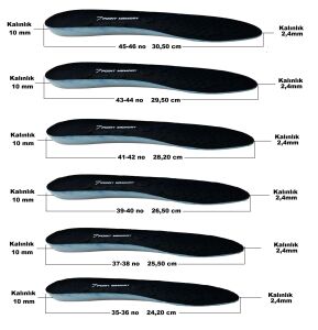 DeryLife 7 Nokta Memory Yumuşak Taban 43-44
