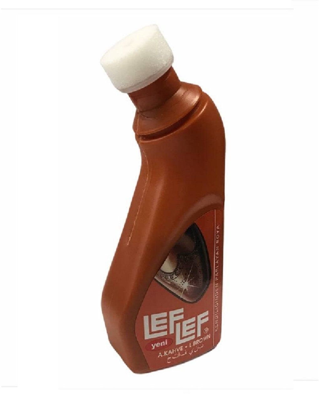 Leflef Hazır Likit Ayakkabı Boyası 75ml 1 Adet Açık Kahve