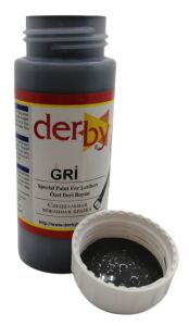 Derby Mont Direksiyon Koltuk Deri Boyası 100ml Gri