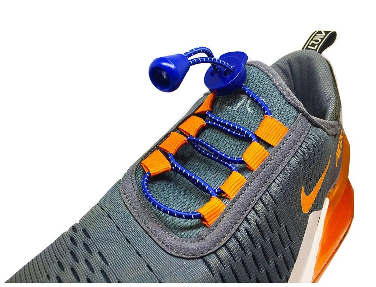 LUCKY KIRÇIRLI Yuvarlak KİLİTLİ Bağcık 100 cm Lacivert