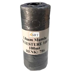 SRTfootcare Deri El Dikişi İçin Mumlu İplik 1 Mm 100mt (leathercraft, Deri Hobi) Sarı 670