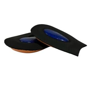 TOPTAN SRTfootcare Heelspur (Epin Topukluk) Hakiki Deri Jel Takviyeli Topuk Dikeni Yarım Tabanlık 25 Çift