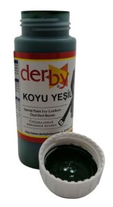 Derby Mont Direksiyon Koltuk Deri Boyası 100ml Koyu yeşil