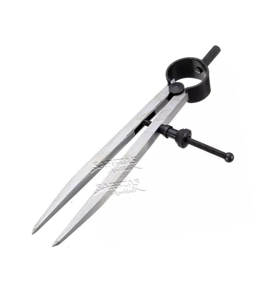 Metal Pergel 16cm Deri El Aleti