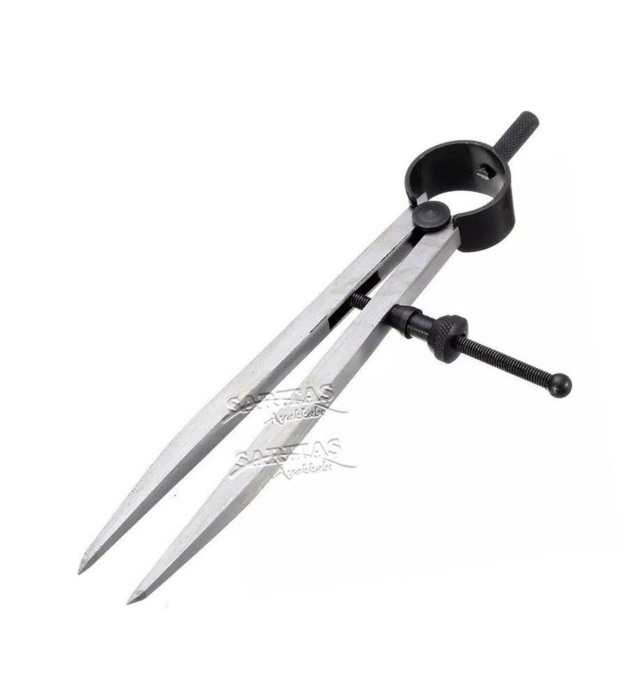 Metal Pergel 16cm Deri El Aleti