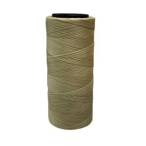 SRTfootcare Deri El Dikişi İçin Mumlu İplik 1 Mm 100mt (leathercraft, Deri Hobi) Bej