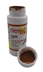 Derby Mont Direksiyon Koltuk Deri Boyası 100ml Taba