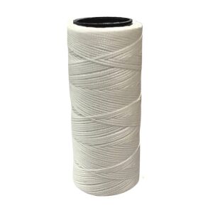 SRTfootcare Deri El Dikişi İçin Mumlu İplik 1 Mm 100mt (leathercraft, Deri Hobi) Beyaz