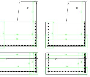 Srt 516 Çift Kapaklı Kartlık A4 PDF Şablonu Deri El Aletleri