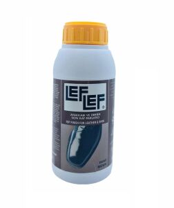 Leflef Son Kat Parlatıcı (Deri Sütü) 500 ml 1 Adet (Leathercraft, Deri Hobi) Siyah