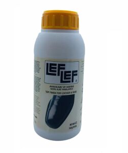 Leflef Son Kat Parlatıcı (Deri Sütü) 500 ml 1 Adet (Leathercraft, Deri Hobi) Kahverengi